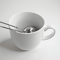 ST20 Round Ball Infuser with Handle, Hard Mesh